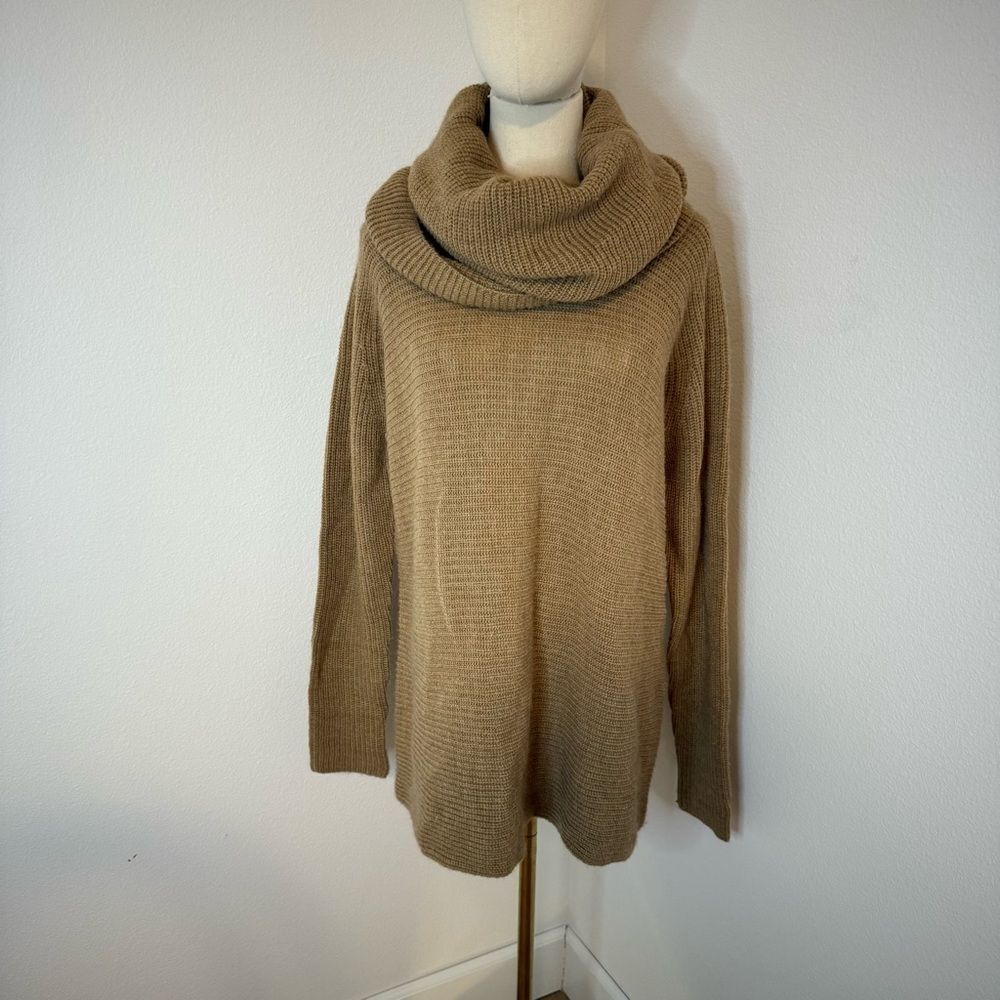 [Vince] Classic Camel‎ Cowl Neck Sweater Tunic - Size Small